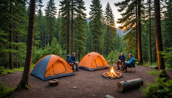 Idées de destinations romantiques pour un week-end en couple en camping