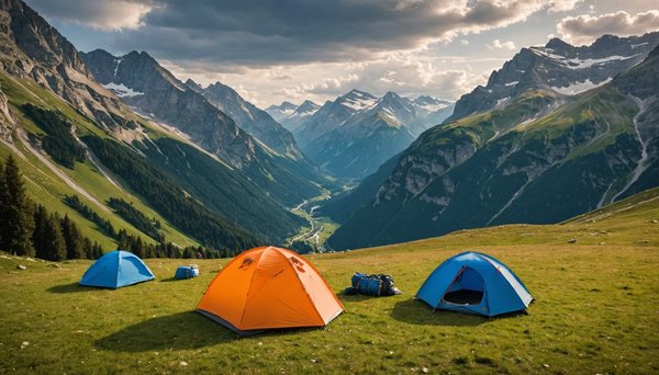 Découvrez le meilleur du camping en plein air dans les alpes