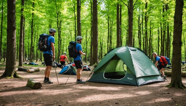 Les meilleures activités sportives à pratiquer lors de votre camping en France